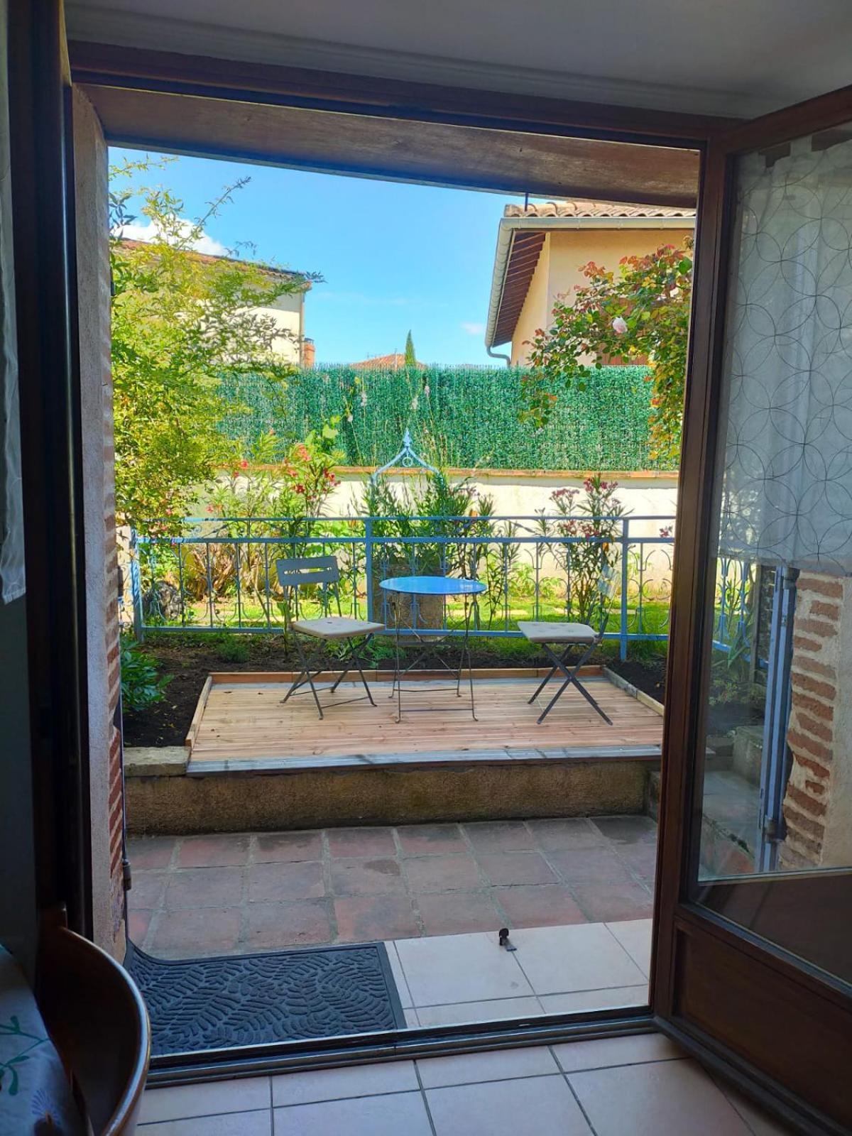 Studio La Roseraie Avec Jardin Privatif Proche Centre Ville Moissac Exterior photo